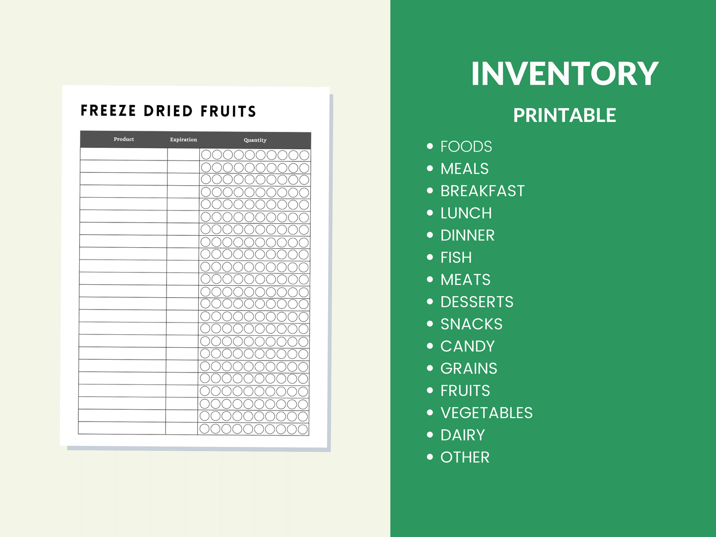 Freeze Dryer Batch Log Book Printable Journal Planner for Harvest Right Freeze Dryer Homesteader 43 Page PDF 8.5x11 Instant Download 4 to 7 Tray