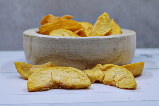 Freeze Dried Peach Slices
