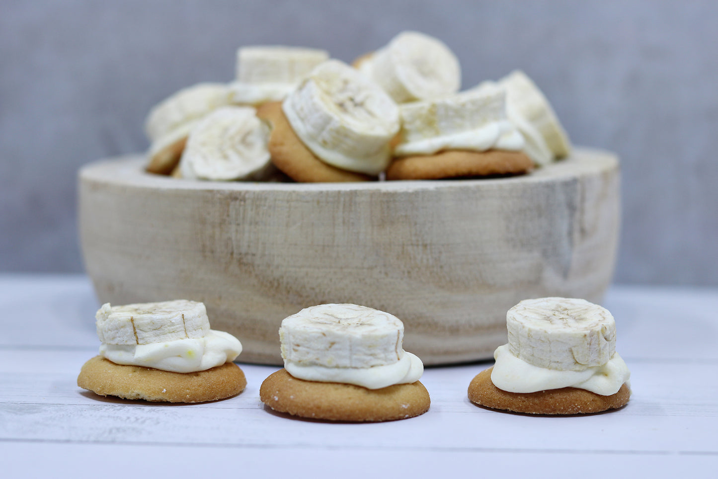 Freeze Dried Banana Pudding Bites