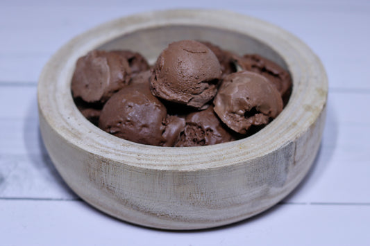Freeze Dried Chocolate Ice Cream Bites