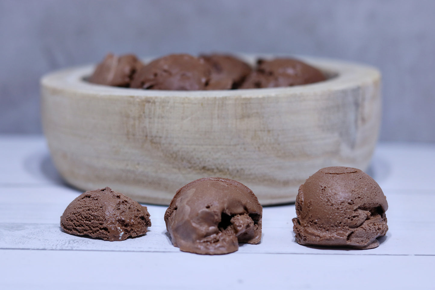 Freeze Dried Chocolate Ice Cream Bites
