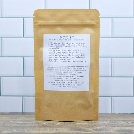 Boost Tincture Kit DIY Cold and Flu Support Herbal Tincture