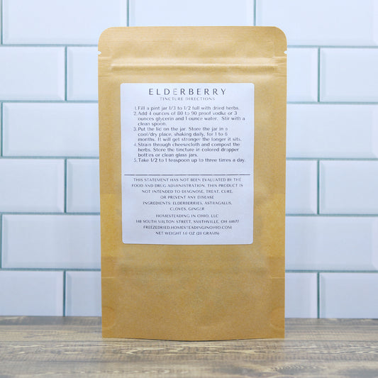 Elderberry Tincture Kit DIY Make Your Own Herbal Tincture