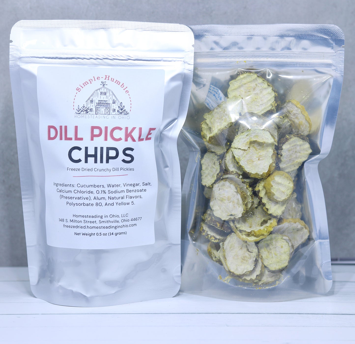 Freeze Dried Pickles Dill Pickle Chips