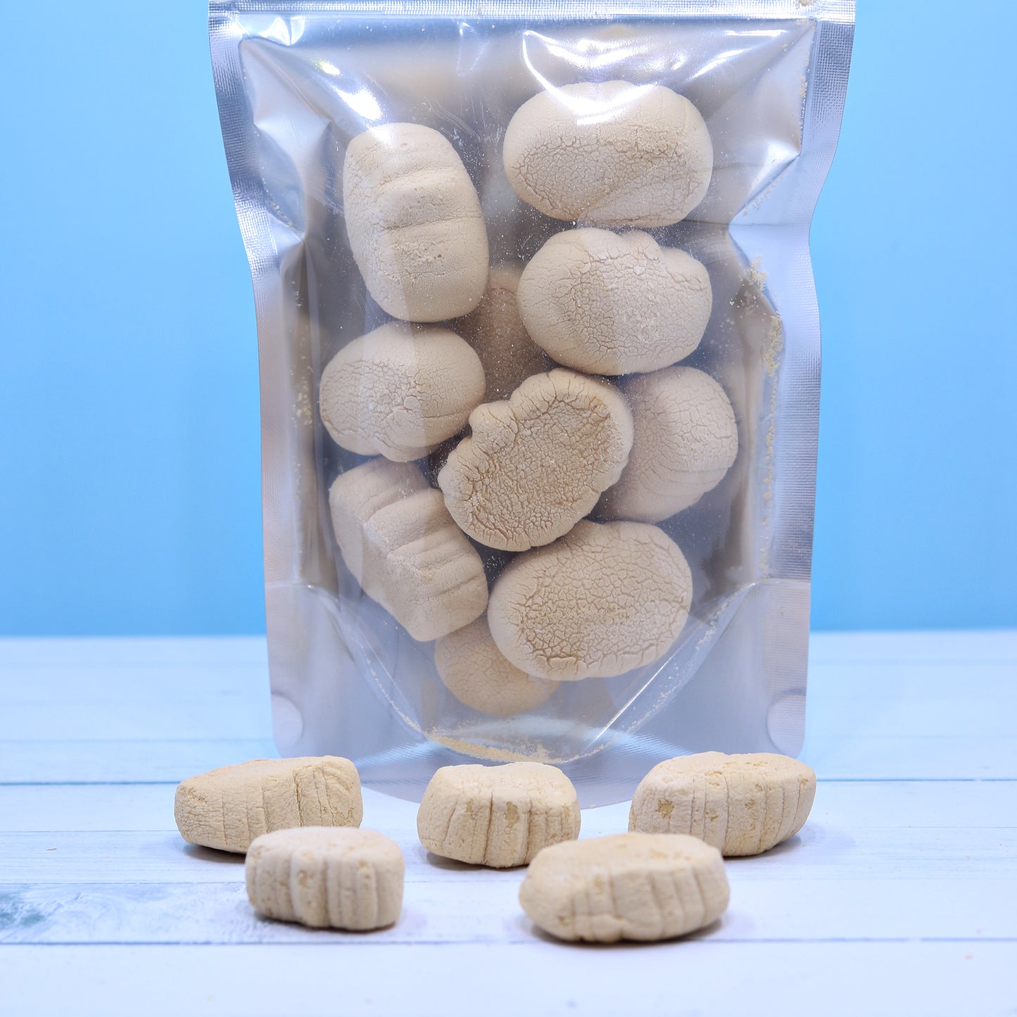 Freeze Dried Pumpkin Spice Marshmallows
