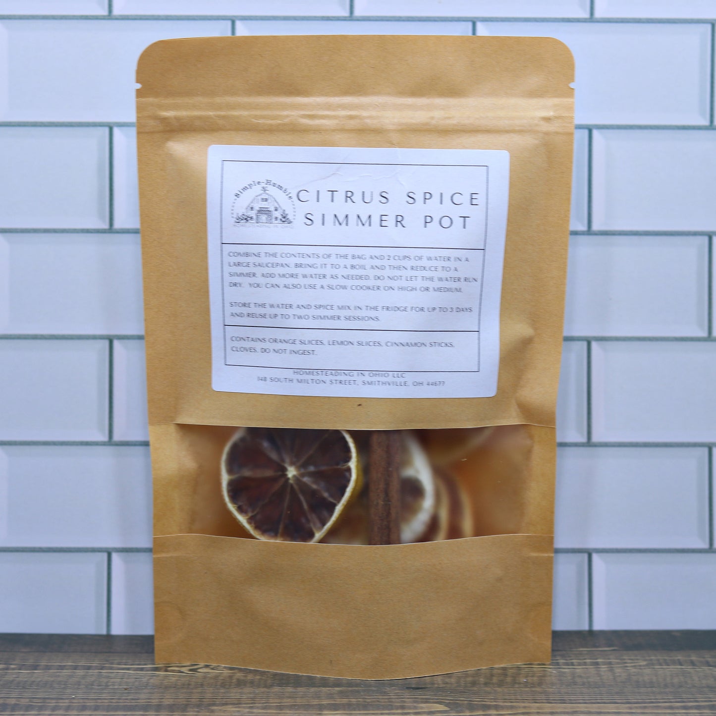 Citrus Spice Simmer Pot Kit Simmering Potpourri