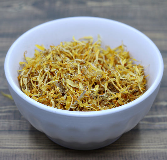 Dried Calendula Flowers 1 Ounce Small Bag Sealable for Tea, DIY Projects