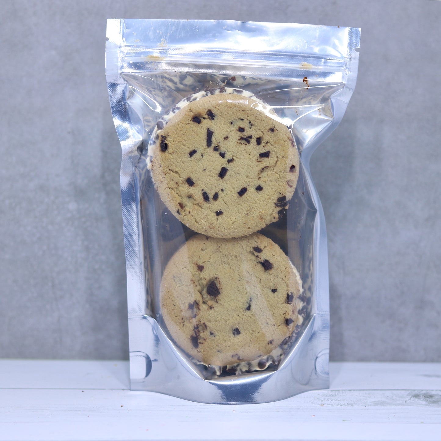 Freeze Dried Chocolate Chip Ice Cream Sandwiches