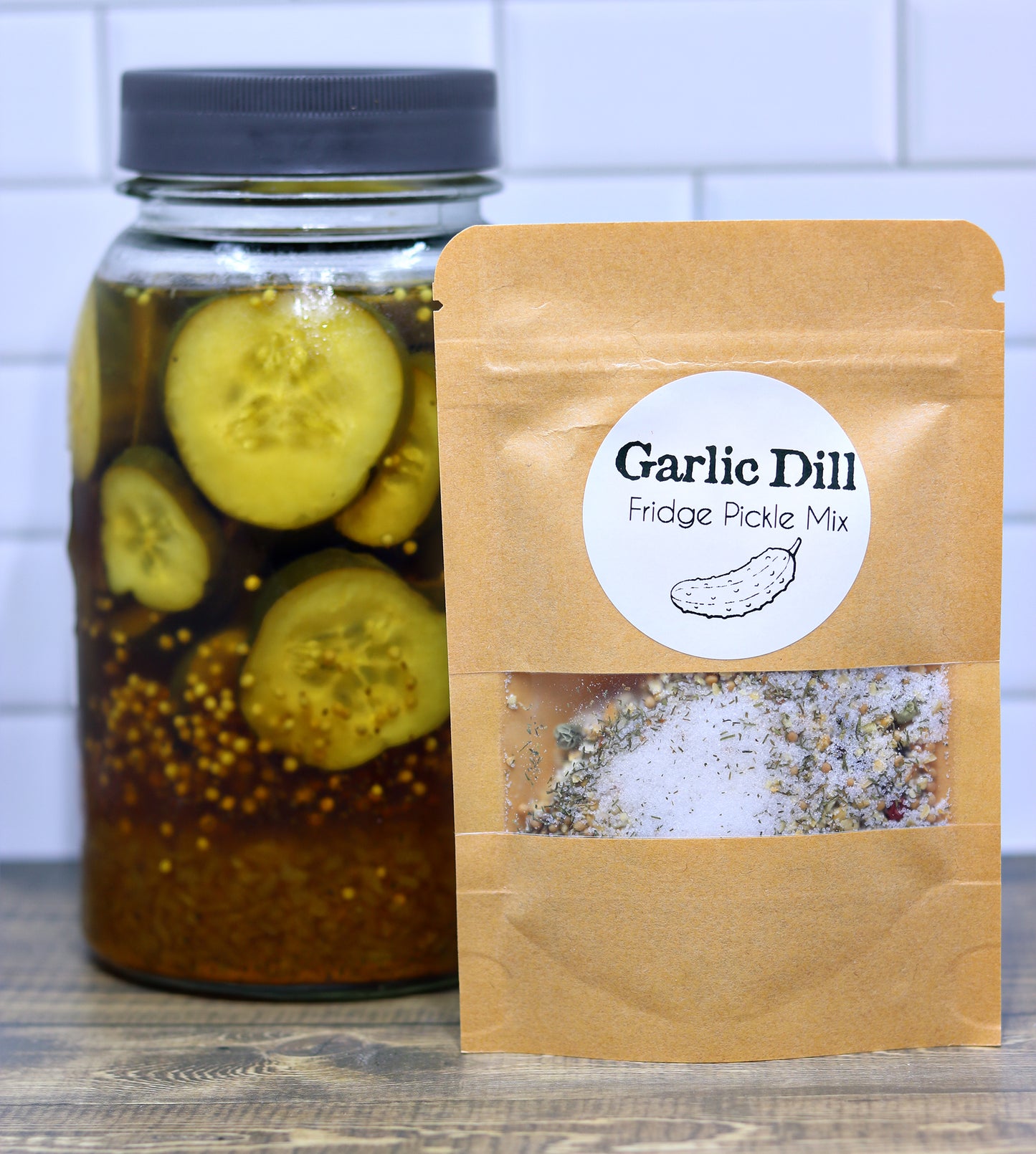 Refrigerator Pickle Mix - Make Your Own Fridge Pickles
