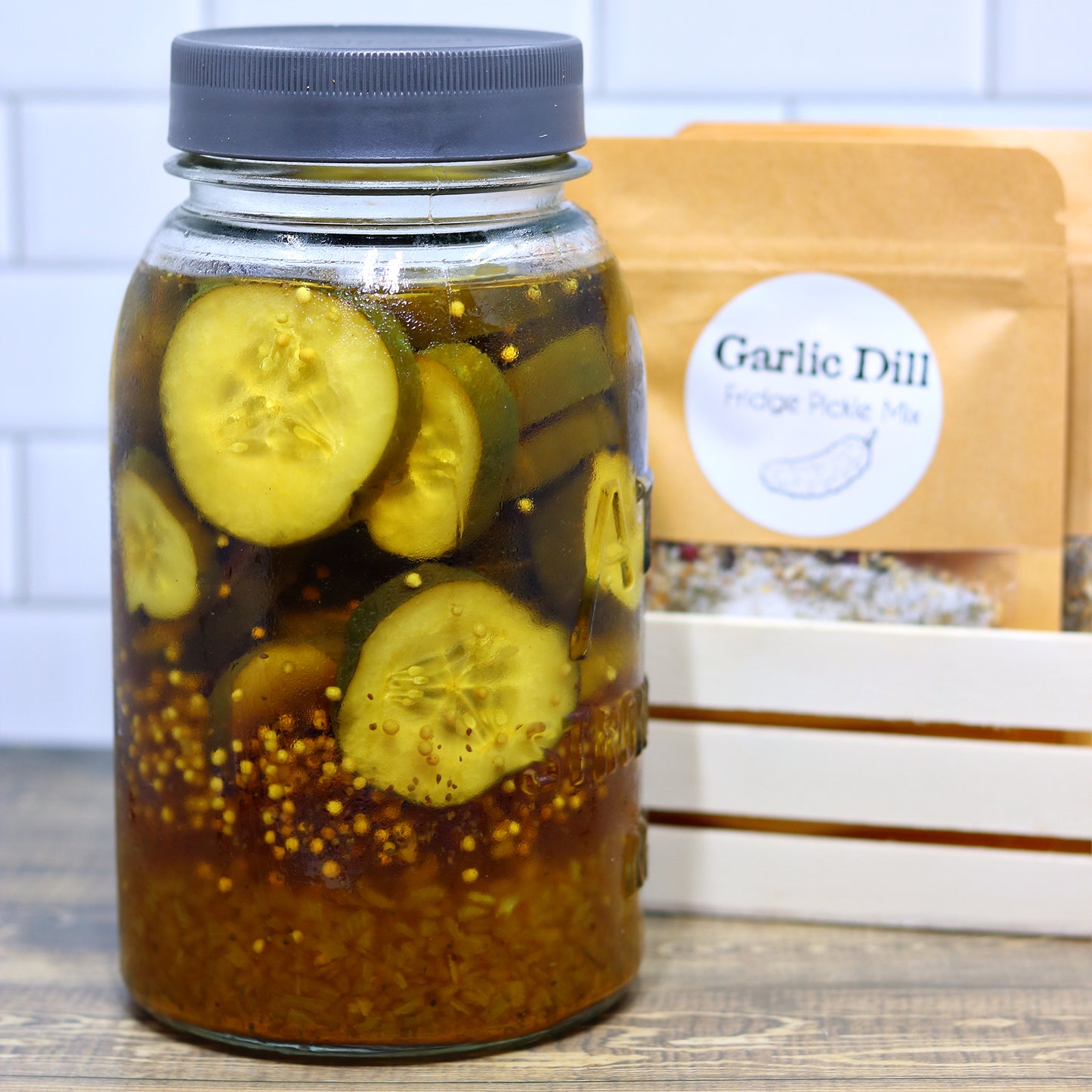 Refrigerator Pickle Mix - Make Your Own Fridge Pickles