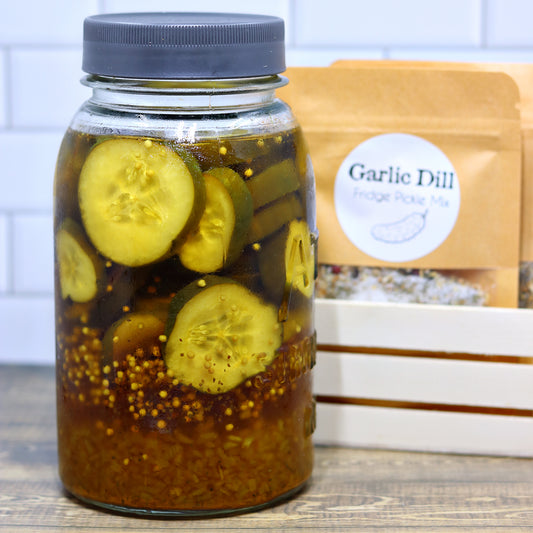Refrigerator Pickle Mix - Make Your Own Fridge Pickles