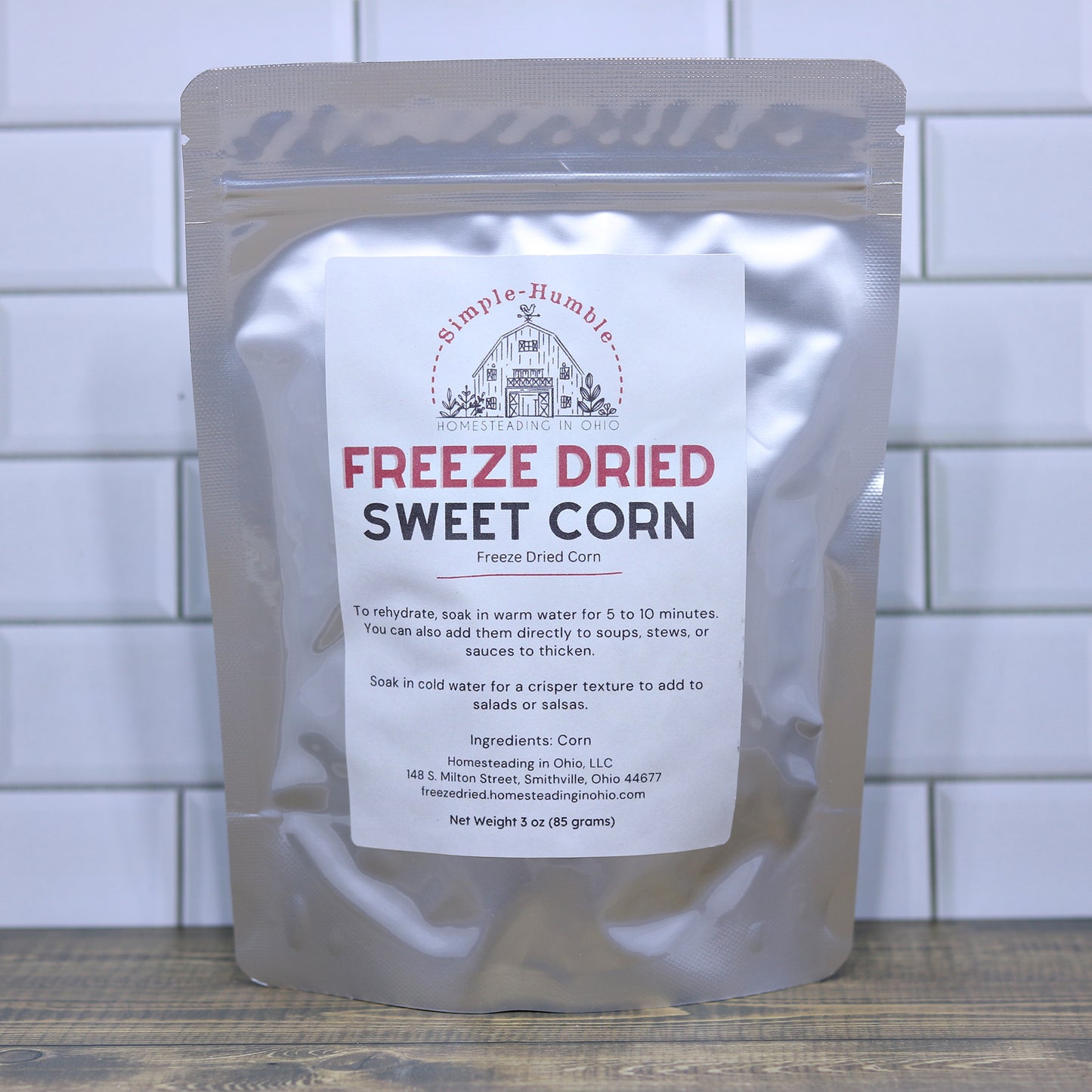 Freeze Dried Sweet Corn