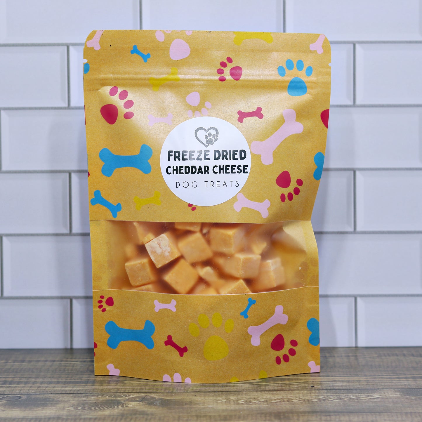 Freeze Dried Cheddar Cheese Dog Treats – High-Protein, Single Ingredient Snack