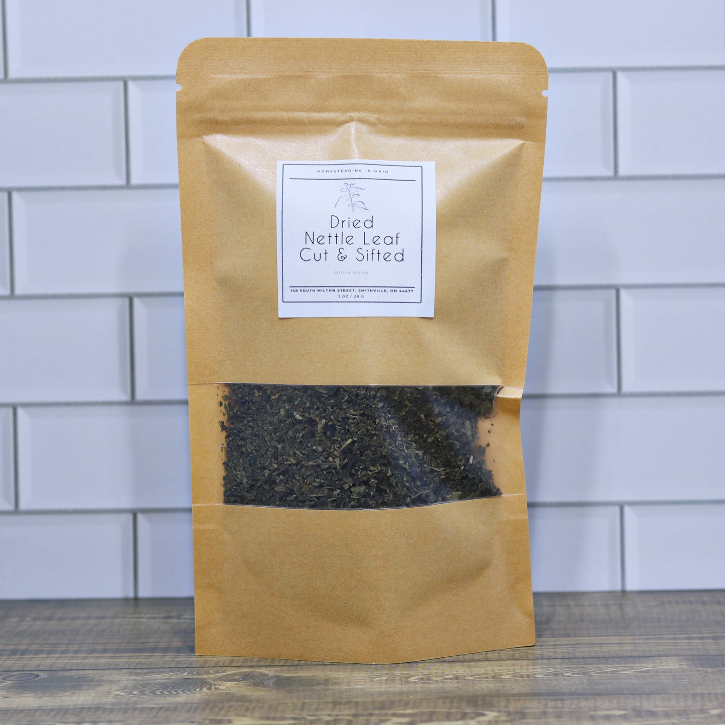 Dried Nettle Leaf 1 Ounce Cut and Sifted