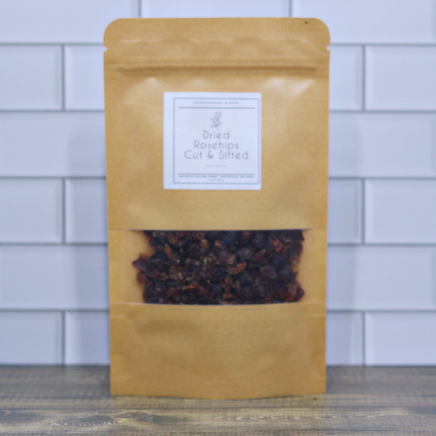 Dried Rosehips 1 Ounce Cut and Sifted