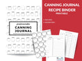 Canning Log Journal Planner Printable PDF for Homesteaders, Canners  29 Pages Instant Download