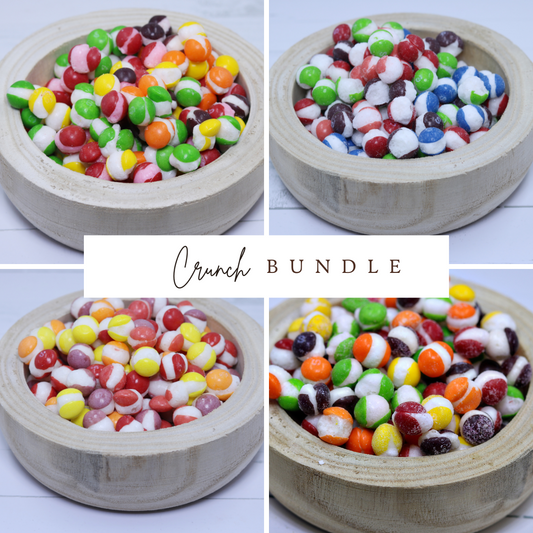 Crunch Bundle - Rainbow, Smoothie, Berry, Sour Raimbow