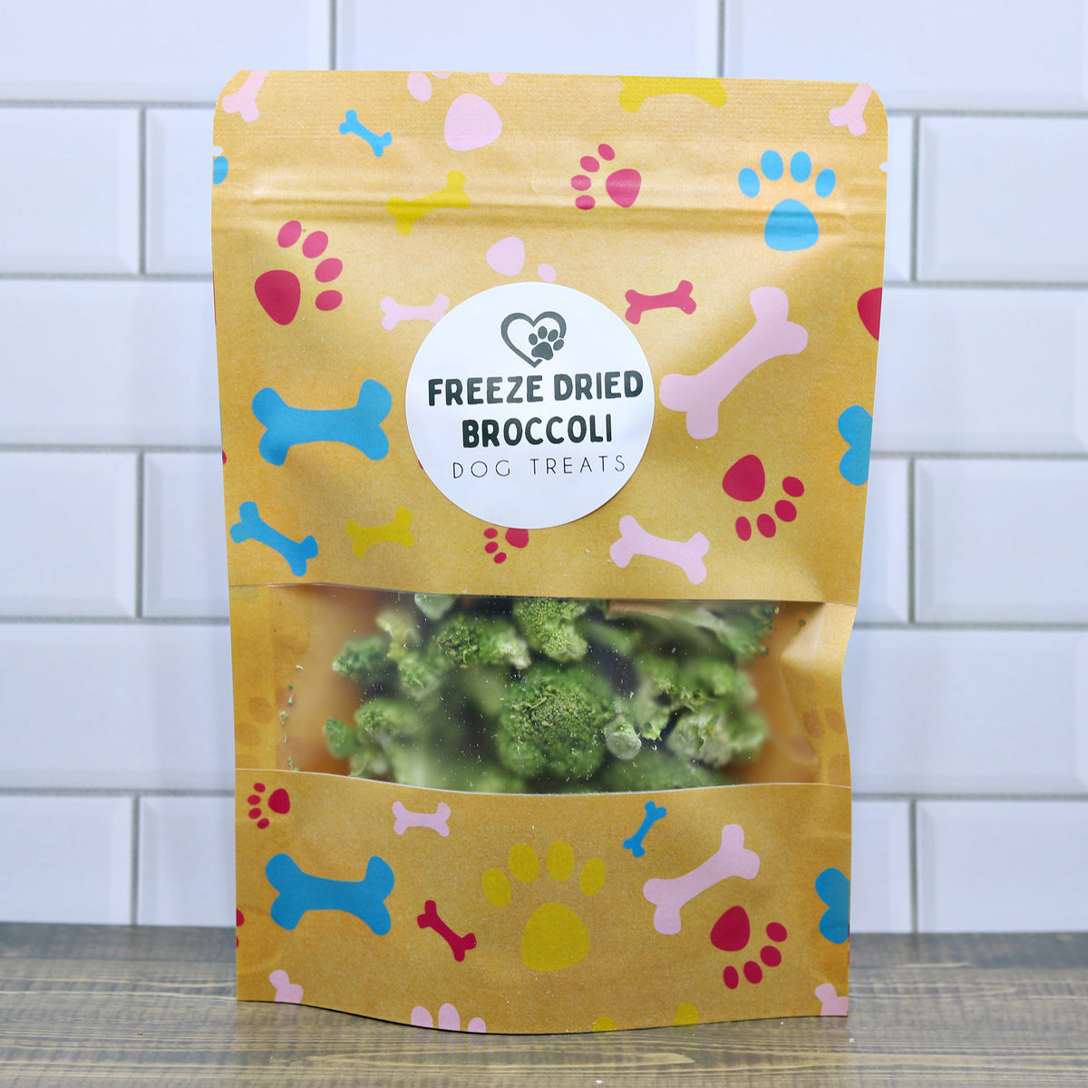 Freeze Dried Broccoli Dog Treats – Natural Single Ingredient Pet Treats for Dogs & Small Animals