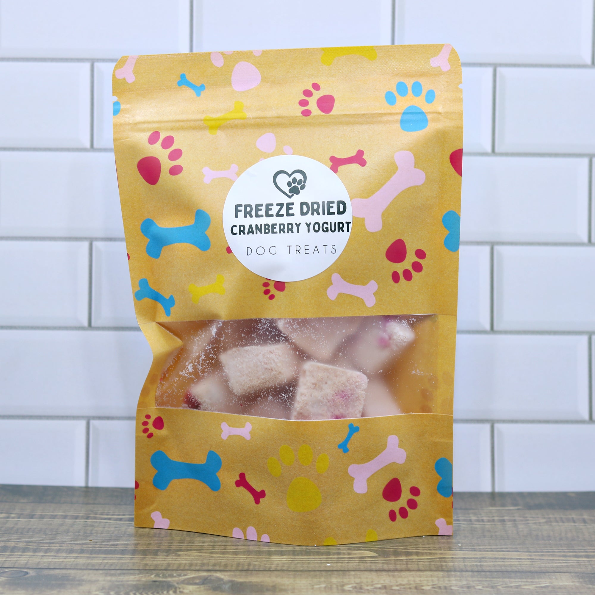 Cranberry Yogurt Dog Treats – Natural, Crunchy & Healthy Dog Snacks