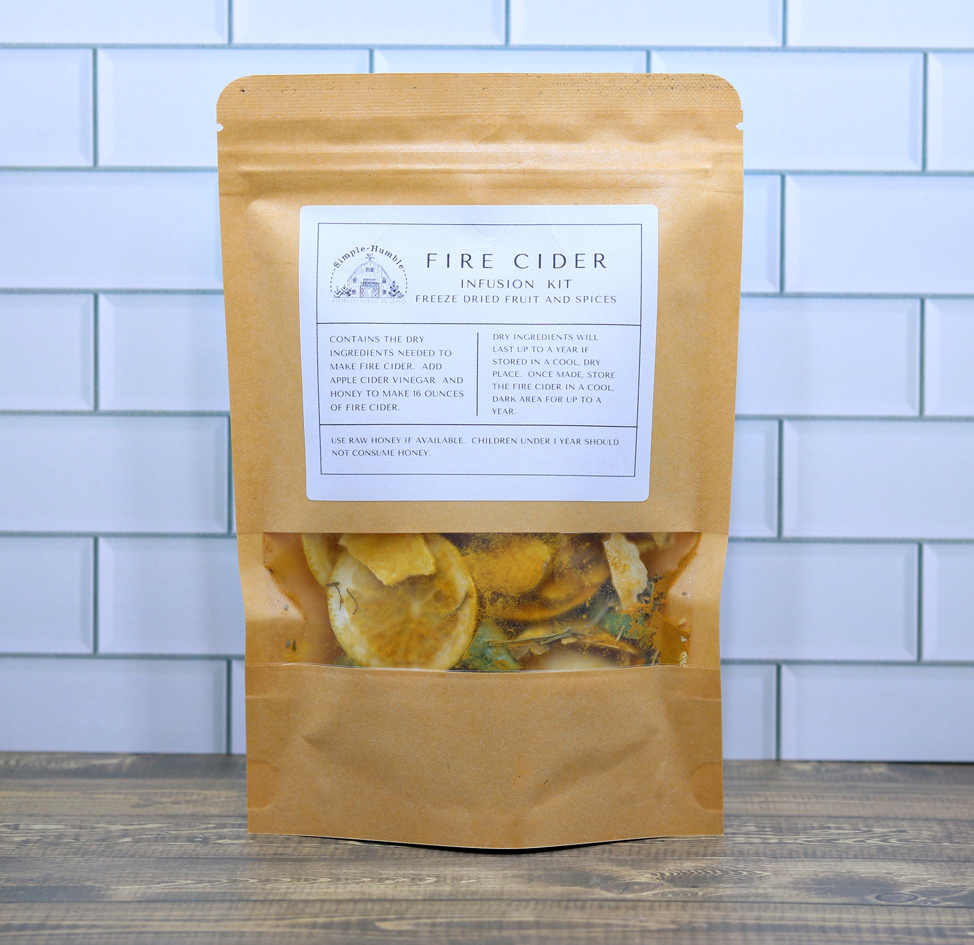 Homemade Fire Cider Kit