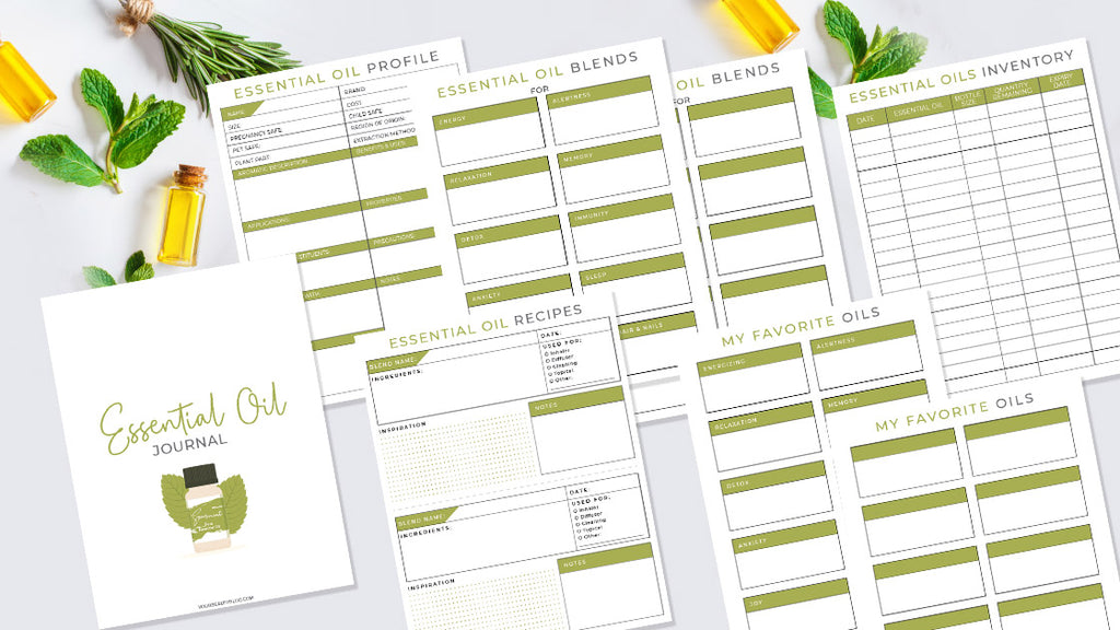 Essential Oil Journal Physical Book