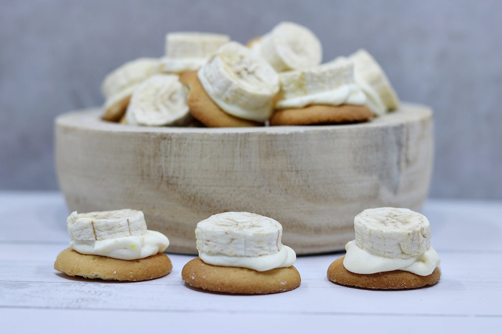 Freeze Dried Banana Pudding Bites