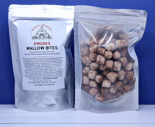 Freeze Dried S'Mores Mallow Bites