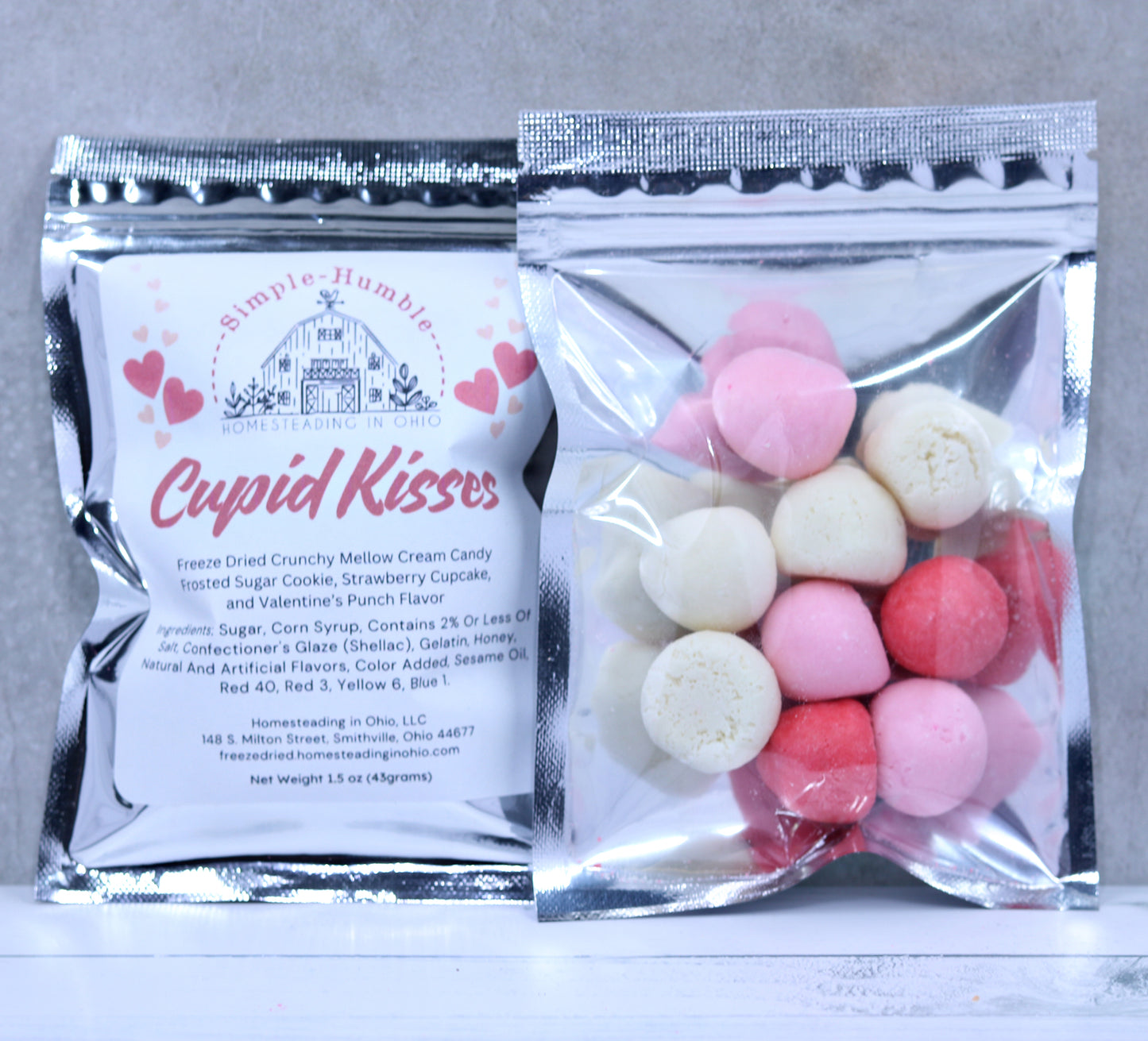 Cupid Kisses Valentine's Day Mellow Cream Candies