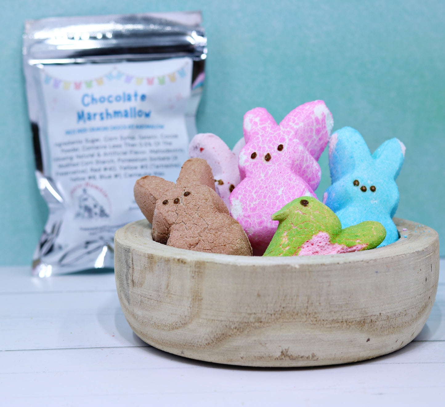 Freeze Dried Easter Marshmallows