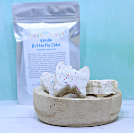 Freeze Dried Easter Butterfly Snack Cake Vanilla