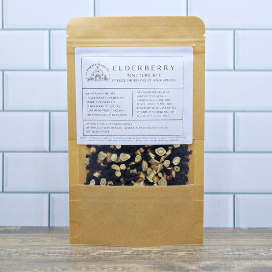Elderberry Tincture Kit DIY Make Your Own Herbal Tincture