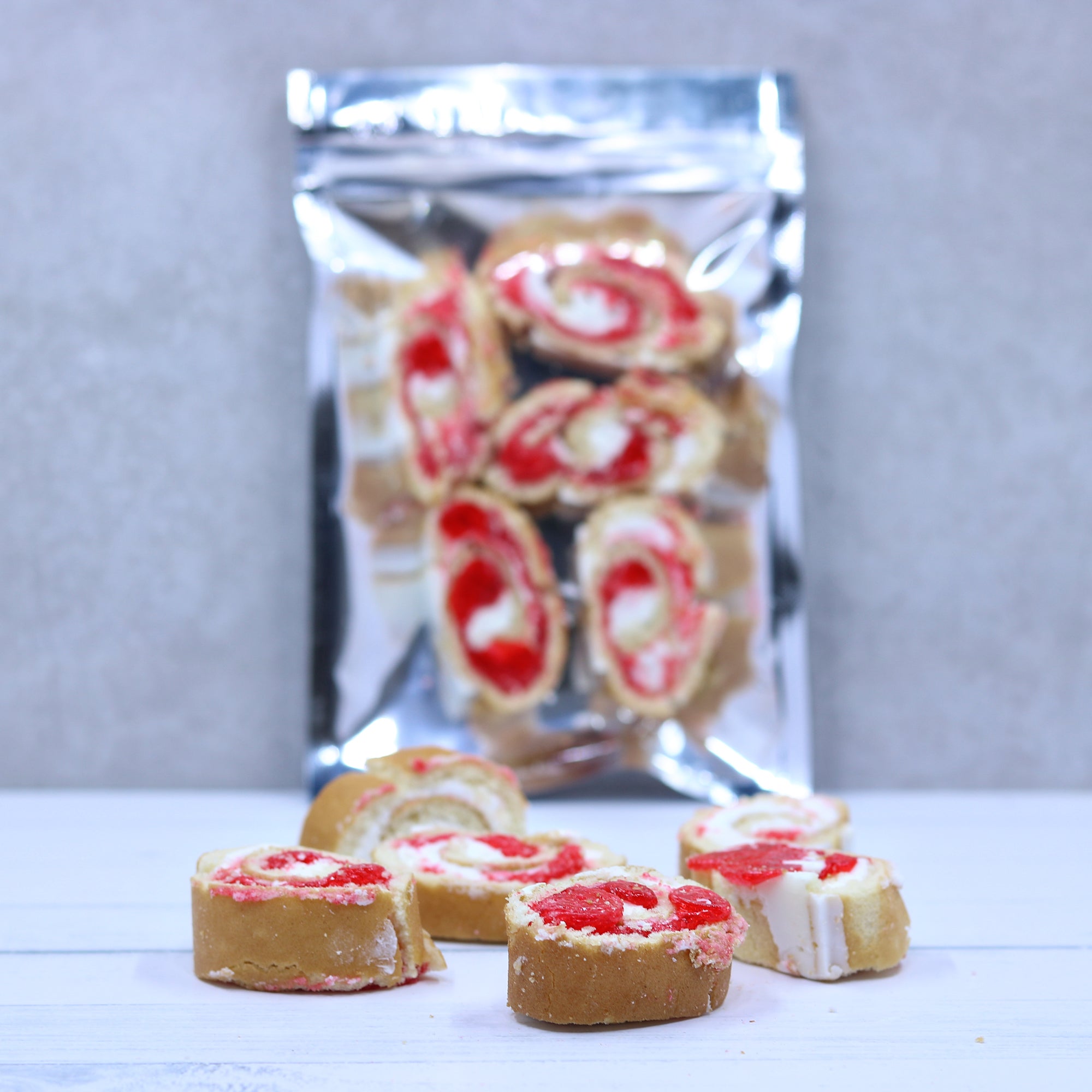 Freeze Dried Strawberry Shortcake Roll – Homesteading in Ohio LLC