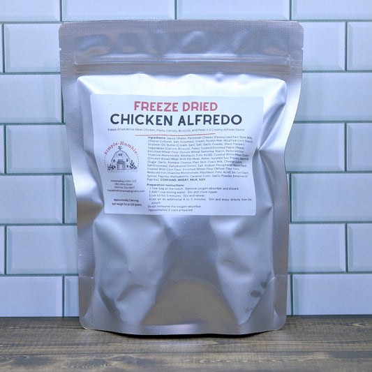 Freeze Dried Chicken Alfredo 2 Servings