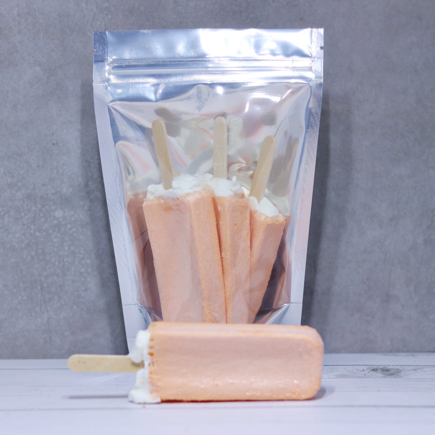 Freeze Dried Orange Vanilla Cream Popsicles (3 Pack)