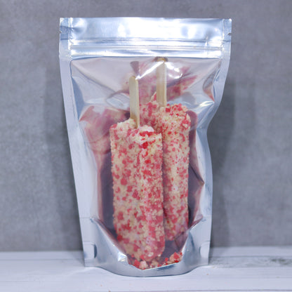 Freeze Dried Ice Cream Popsicle (Chocolate Eclair, Strawberry Shortcake)