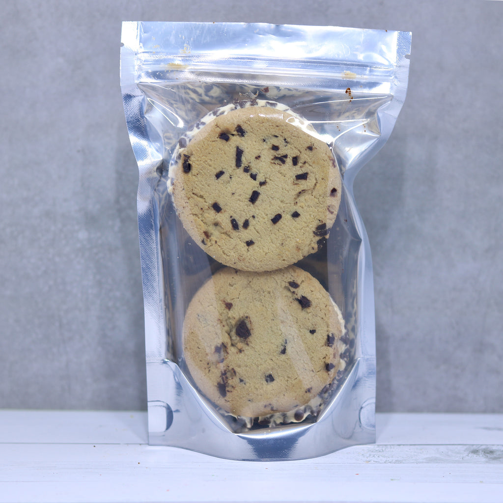 Freeze Dried Chocolate Chip Ice Cream Sandwiches