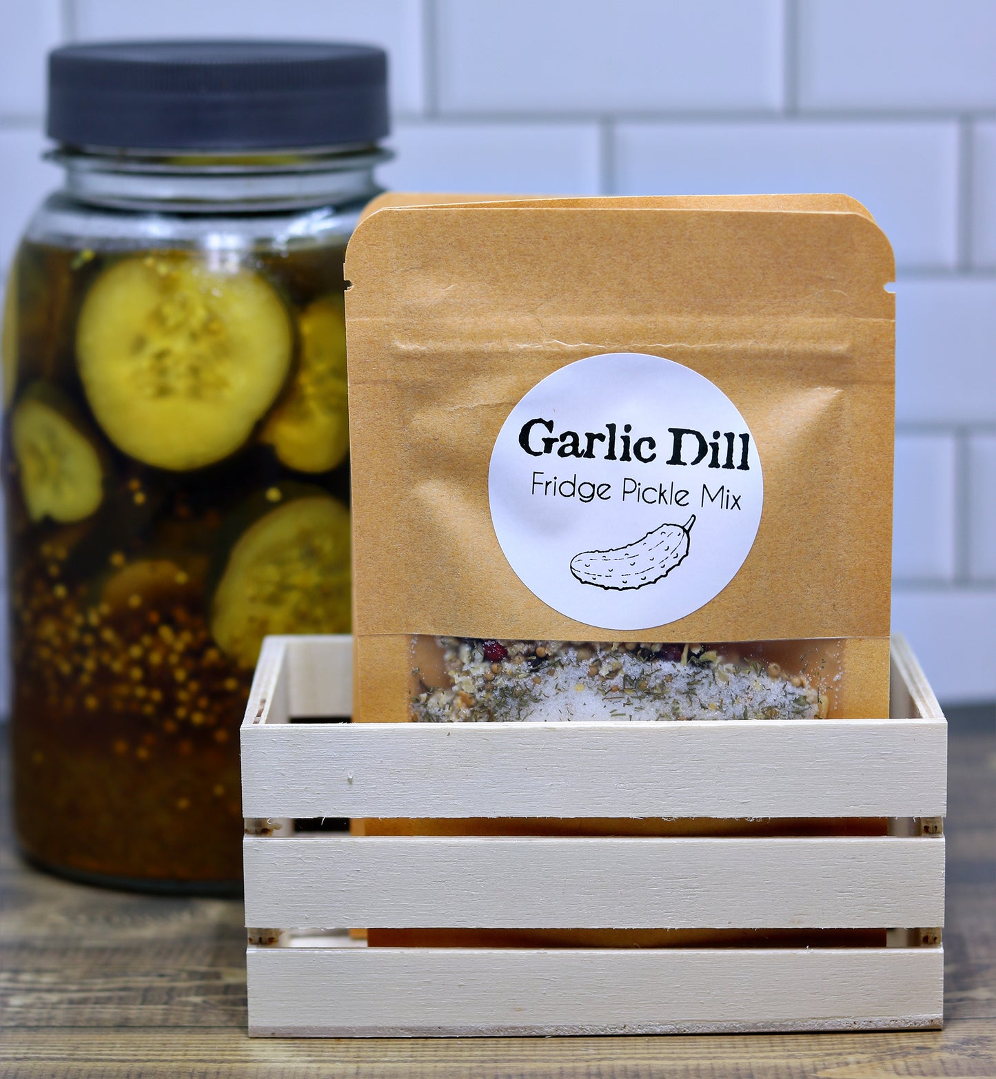 Refrigerator Pickle Mix - Make Your Own Fridge Pickles