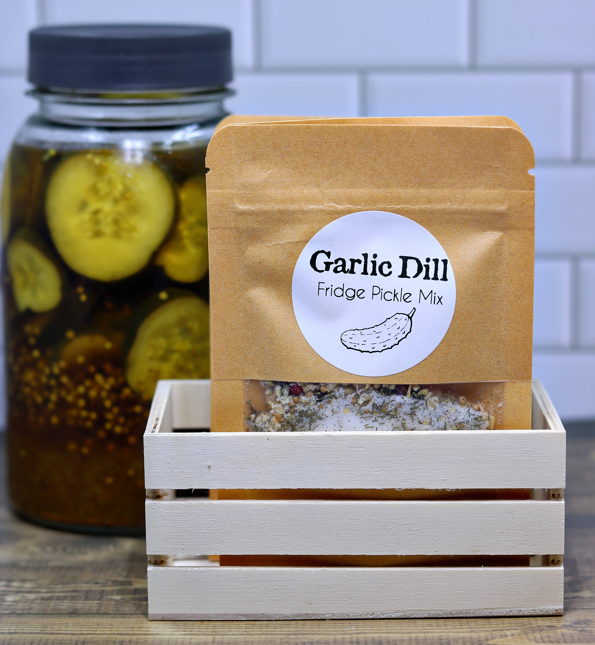 Refrigerator Pickle Mix - Make Your Own Fridge Pickles