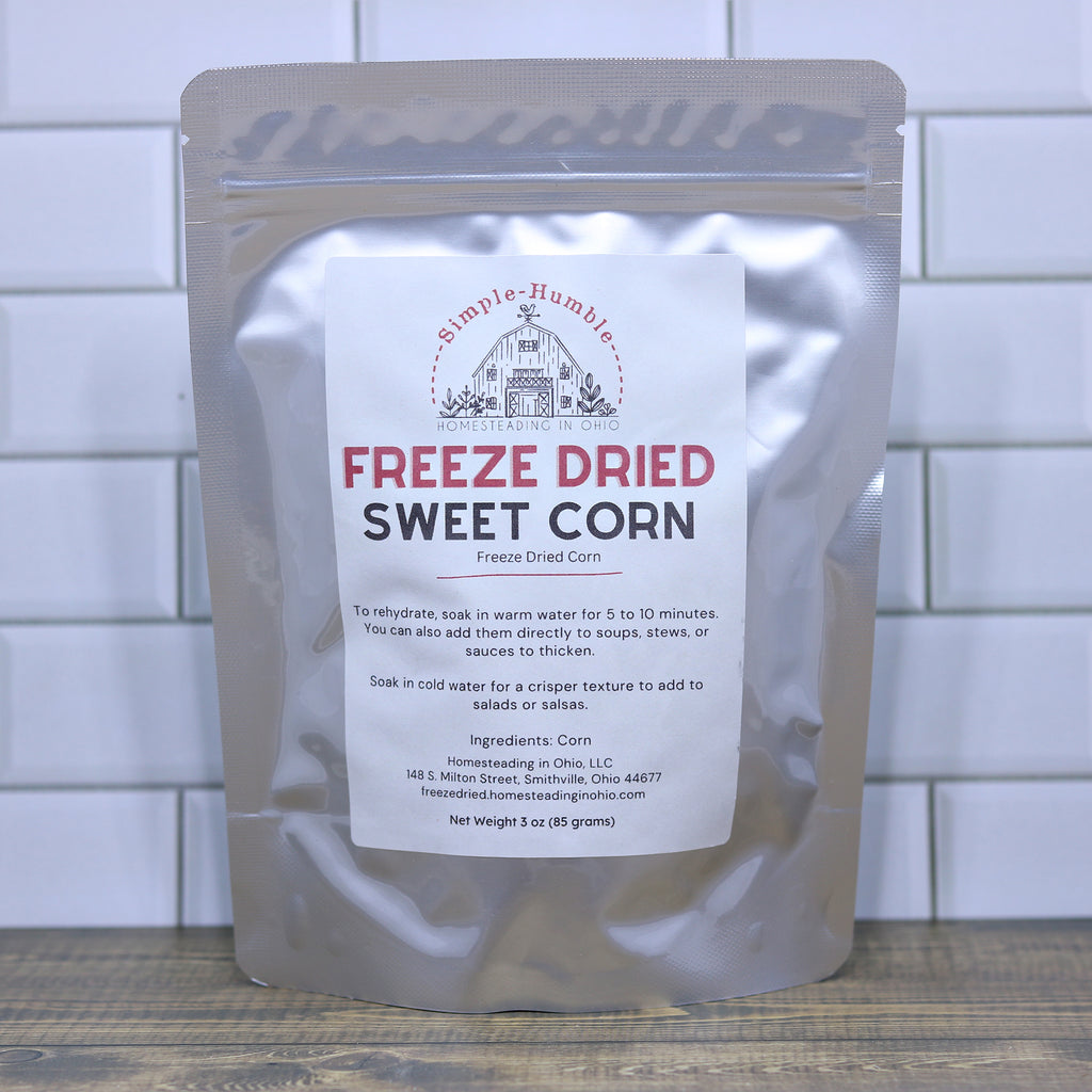 Freeze Dried Sweet Corn
