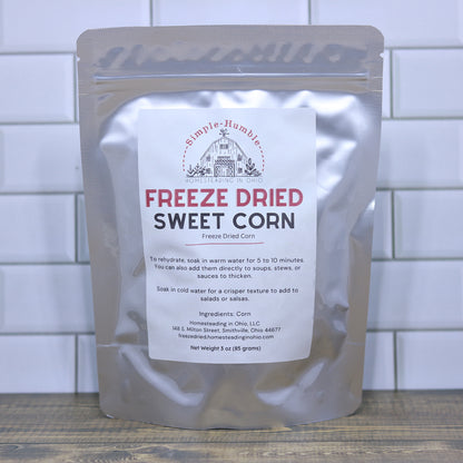 Freeze Dried Sweet Corn