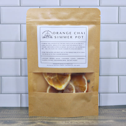 Orange Chai Simmer Pot Kit – Spicy, Citrusy Aromatherapy Blend