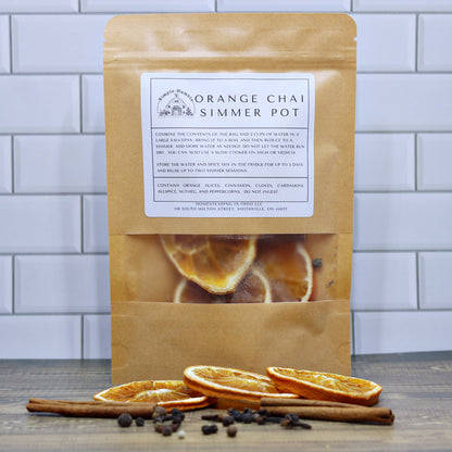 Orange Chai Simmer Pot Kit – Spicy, Citrusy Aromatherapy Blend