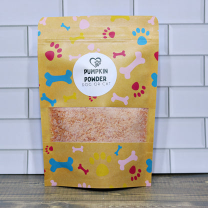 Pumpkin Powder for Dogs & Cats | Freeze Dried Pumpkin Food Topper & Digestive Support