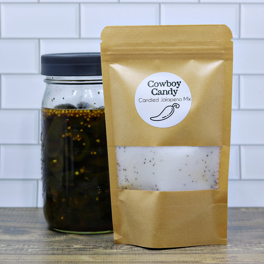 Cowboy Candy Mix – Easy Candied Jalapeño Refrigerator Recipe Mix – No Canning Required