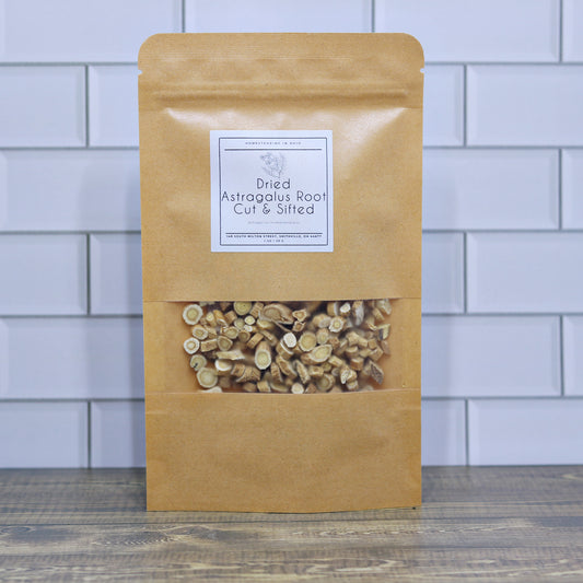 Dried Astragalus Root 1 Ounce Cut and Sifted