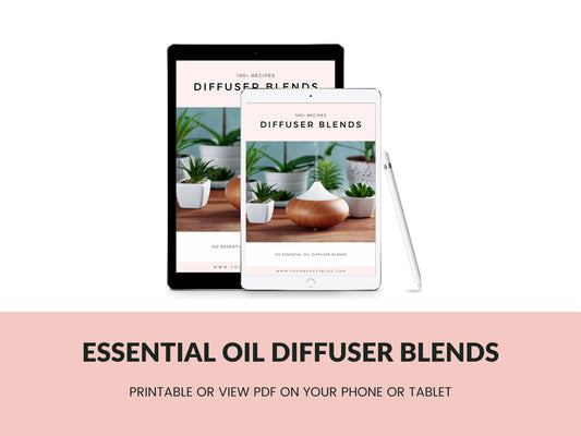 100+ Essential Oil Diffuser Recipes to Use in Your Home Ebook Book