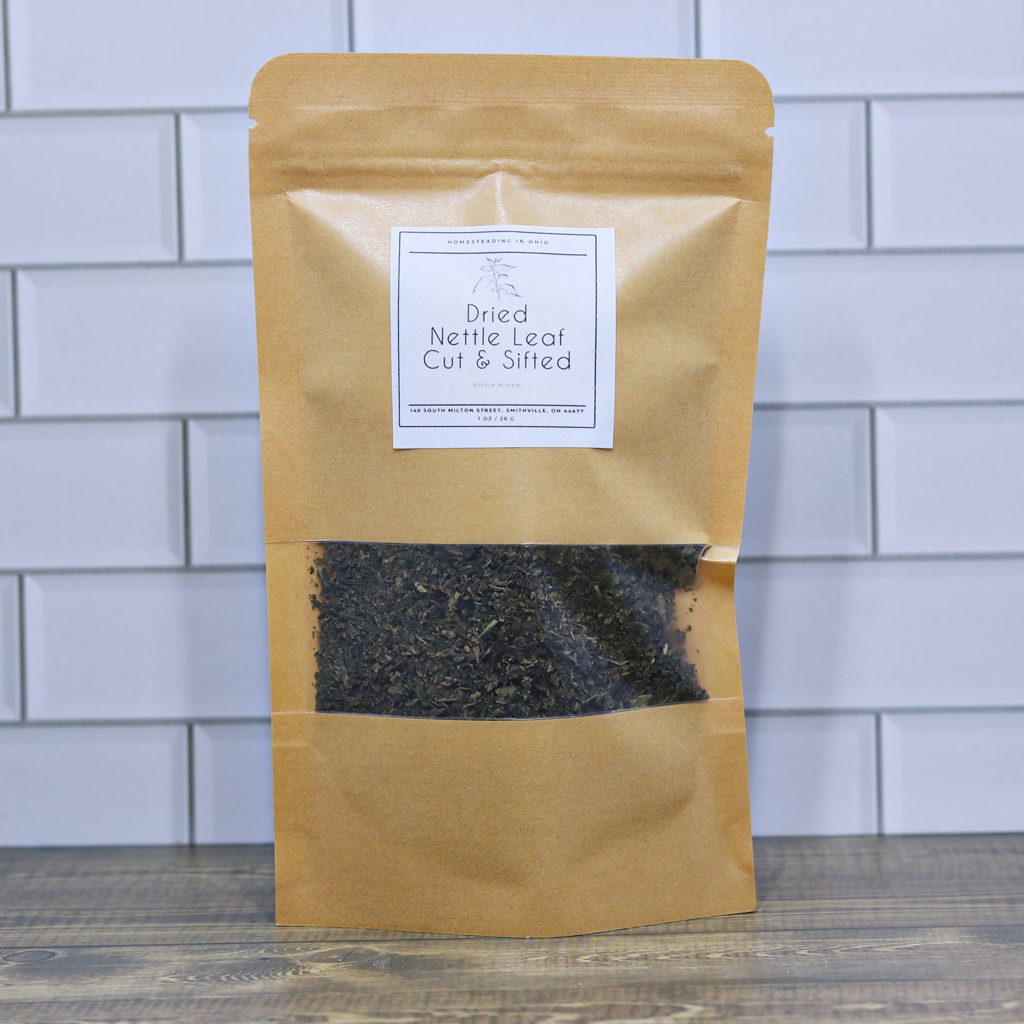 Dried Nettle Leaf 1 Ounce Cut and Sifted